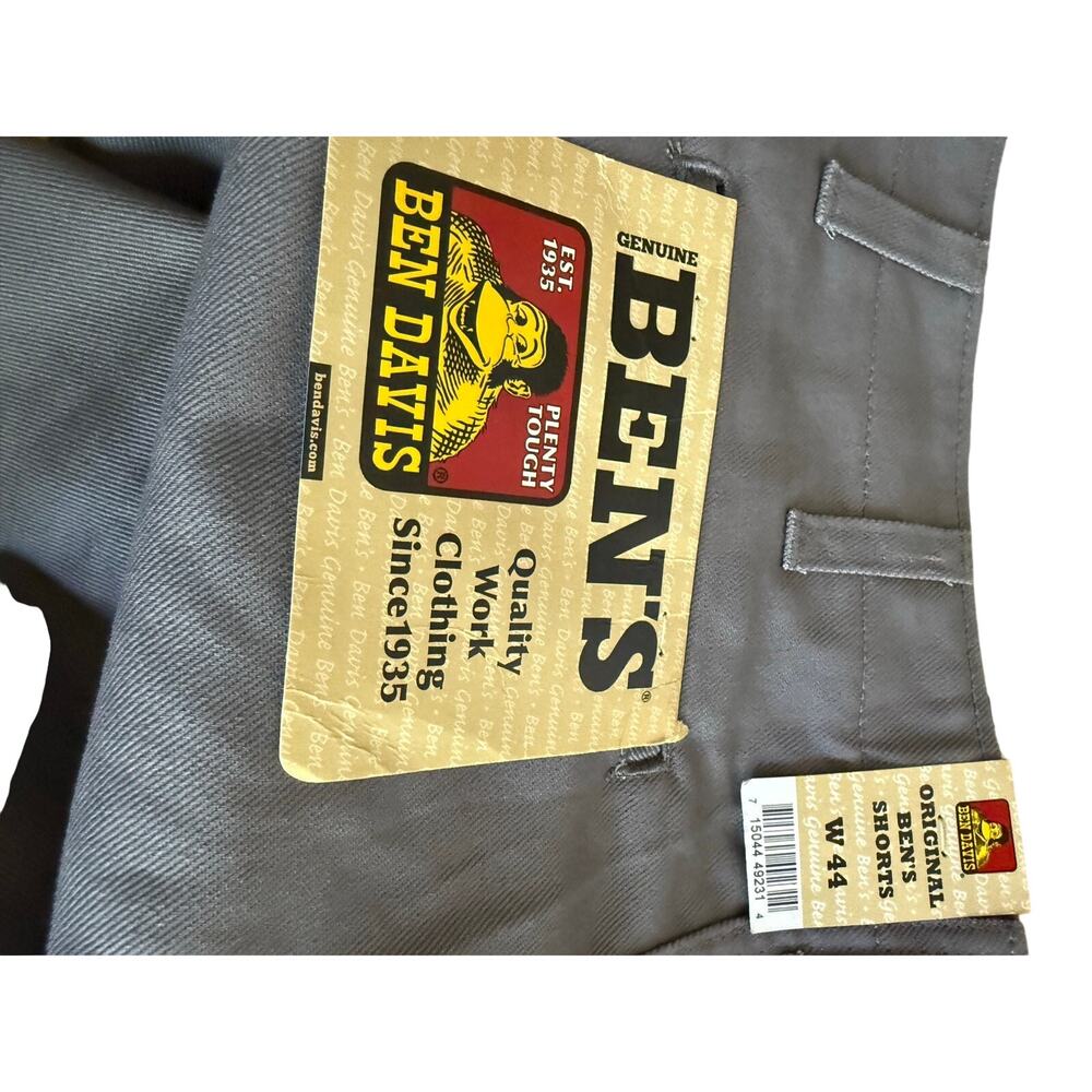 Ben Davis Shorts — Gray — Size 44 — Brand New With Tags (NWT)